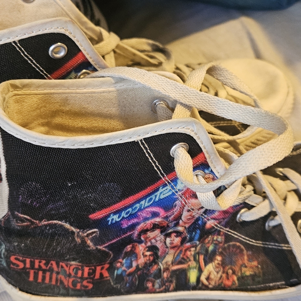 Mens Stranger Things Converse Sneakers